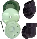 Watco 601-PP-ABS-WH Push Pull Half Kit, White [並行輸入品]