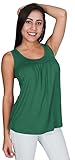 Parisienne Nursing Topノースリーブ授乳タンク US サイズ: M カラー: グリーン