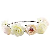 c-pioneerラタン花蔓クラウンウェディング花嫁花ガーランドヘッド花輪パーティーHeadwear