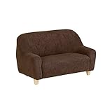 arne ミニソファー 2人掛け キッズソファ 布張り Petit 2P PC300 No.010 ダークブラウン