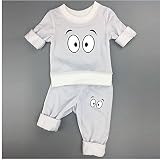 幼児の赤ちゃんの服セットボーイロングスリーブTシャツ+パンツの子供春の秋の服セット幼児のモンスターのスーツ赤ちゃんの女の子の服19-24M