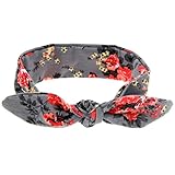 Tonsee ベビー ガールズ ヘッドバンド かわいい ストレッチ ソフト ヘアバンド