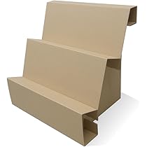 Amazon.co.jp: ひな壇陳列ディスプレイ 幅470mm ホワイトカラー