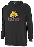 NCAA East Carolina Pirates Youth dri-powerフリースプルオーバーフード L ブラック