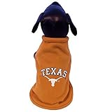 NCAAテキサスLonghorns Polar Fleece犬スウェットシャツ、XX -スモールby All Star Dogs