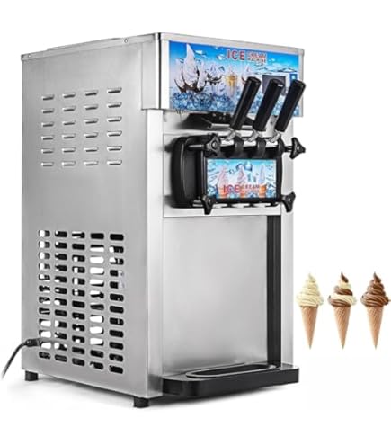 Amazon | 業務用アイスクリームマシンソフトクリームマシン1200W