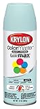 Krylon Colormaster Indoor/Outdoor Aerosol Paint, 12 oz, Aqua [並行輸入品]