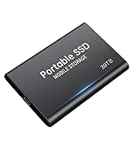 【Amazon.co.jp限定】外付け SSD 30TB 新アップデート ブラック 外付け 軽量 防水 防塵 耐落下 SSD 外付け PS4/PS5 Win Mac Pad Phone tv対応 USB3.2/Gen2