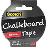 3 M 1905r-cb-blk 1.88 " X 5ヤードブラックScotchTM黒板テープ