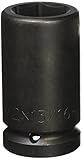 Stanley Proto J09924-LS Number-5 Spline Drive Budd Wheel Deep Impact Socket 1-1/2-Inch 6 Point [並行輸入