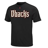 Arizona DiamondbacksブラックWordmark Tシャツ S