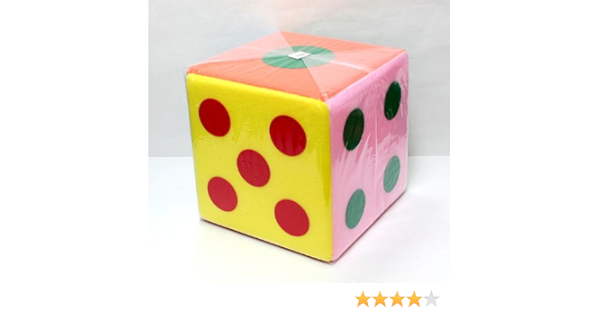 Amazon 29ｃｍカラーサイコロ ジャンボカラーさいころ ダイス サイコロ おもちゃ