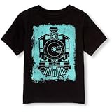ザ・チルドレンズプレイス THE CHILDREN'S PLACE/ ショートスリーブトレーングラフィックティ ブラック トップス半袖Tシャツ 18～24ヶ月【並行輸入】