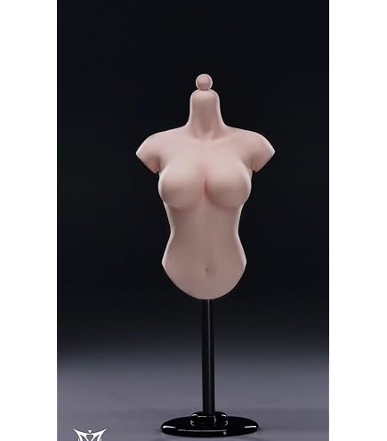 Amazon | 1/6男性女性バストスタンドヘッドフィギュアモデルハーフ