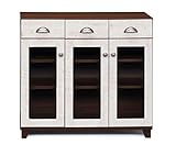 大川家具 nakakei キャビネット 2型 レガーロ 90cm幅 ホワイト 176206