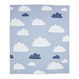 ウィーゴアミーゴ weegoamigo ベビーブランケット コットンニットブランケット Sky High Blue