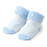 D BY DADWAY 新生児ソックス/F/ブルー APDB008002200