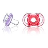Born Free Bliss Natural Shape Pacifier Girl 2 Count, Multi, 0-6 Months by Born Free