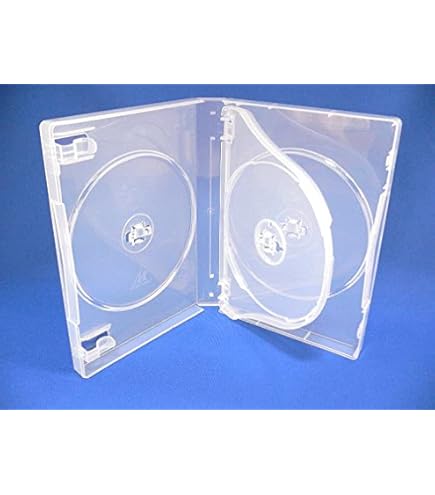 DVDトールケース　クリアピンク 空ケース200本セット Amazon.co.jp: オーバルマルチメディア 日本製 15mm厚1枚収納DVD