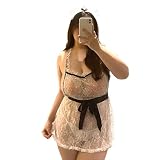 [AQURAD] プラスサイズ 大きいサイズ メイド服 セクシー コスプレ コスチューム メイドドレス ハロウィン (L)