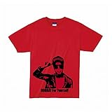 HOORAY(フーレイ) ダンス 衣装 ヒップホップ キャラクターTシャツ 160 レッド