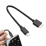 Type Cハードドライブケーブル | 5Gbps速度ポータブル外付けハードドライブ - スマートフォン用5TBデータ転送ケーブル拡張。