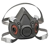 3M 6200 Medium Respirator Face Piece 1/2 Mask by 3M