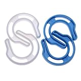 4本の赤ちゃんの安全プラスチックC形状セキュリティキャビネットロックランダムカラー