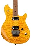 EVH エレキギター Wolfgang® WG Standard QM, Baked Maple Fingerboard, Trans Amber