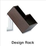 カフェ風インテリアに最適なラック パズルラック ブラウンカラー 多角形タイプ