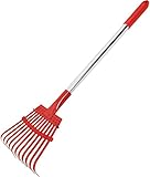 千吉 ミニ ガーデンクマデ 11本 平爪タイプ 全長約650mm SGR-2-SH