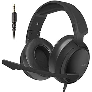 ゲーミングヘッドセット ヘッドホン PS4ゲーム用ヘッドフォン xbox one switch プレステ4 pubg pc fpsに対応 ノイズキャンセル機能搭載 マイク付き有線