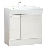 TOTO 洗面化粧台(KCシリーズ) 間口750 片引き出しタイプ ルースホワイトペア LDCL075BJGEN1C