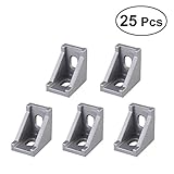 BESTOMZ コーナーブラケット 棚受け　金具 直角 25個セット