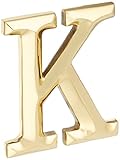 モノグラム文字Kドアノッカー – 真鍮