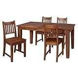 Loca ロカ ダイニング5点セット　(ダイニングセット,ヨーロピアン,アンティーク,木製,おしゃれ,アカシア,カントリー)