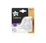 Tommee Tippee Ultra Fast Flow Teats x2 by Tommee Tippee