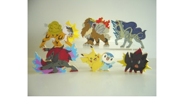 Amazon ポケットモンスター くみたて ポケパ 全6種 ポケモン 色違い全6種 1 ピカチュウ ポッチャマ 2 ゾロア 3 ゾ カプセル玩具 おもちゃ