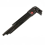 Wiha 36990 9-Piece Metric Ball End Long Hex L-Key Set in ProStar Holder by Wiha