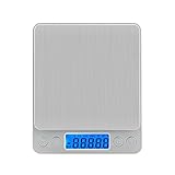 COOLBOTANG　キッチンスケール　デジタルスケール　電子はかり　デジタルはかり　電子天秤　クッキング スケール　0.1 ｇ単位/3000ｇまで計量可能　個数カウント機能　自動電源オフ機能