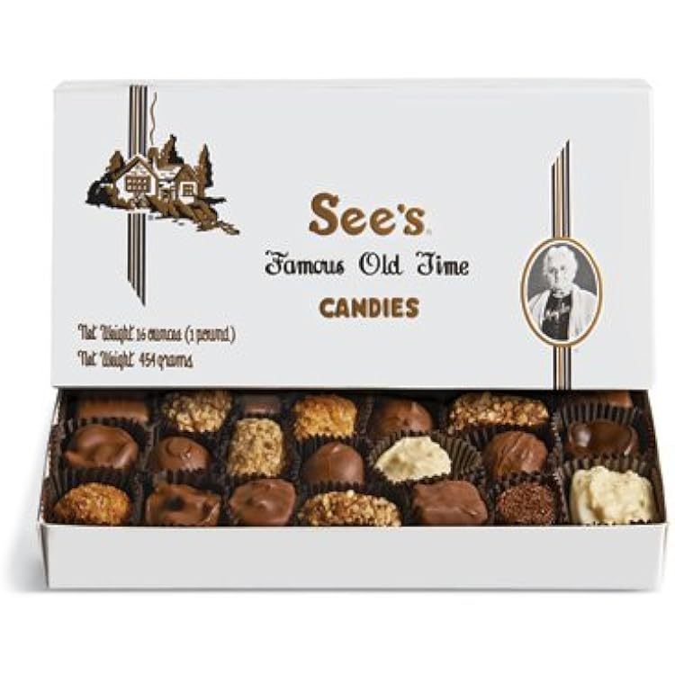 Amazon | See's シーズ チョコレート 1ポンドボックス 445g 1箱
