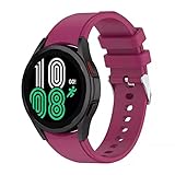 Ankersaila バンド 適応 Galaxy Watch 5 40mm 44mm/Galaxy Watch 5 Pro 45mm/Galaxy Watch 4 44mm 40mm/Galaxy Watch 4 Classic 46mm 42mm,シリコンスポーツ交換リストバンド (深グリーン)