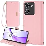 Xiaomi POCO M7 Pro 5G ケース 手帳型 シャオミ ストラップケース POCOM7Pro5G 通用 XiaomiPOCOM7Pro 5G SIMフリー POCO M7pro5G カバー 手帳カバー 適用 Cobeimisr case マグネット 携帯カバー ストラップ ストラップ付きケース スマホケース ピンク