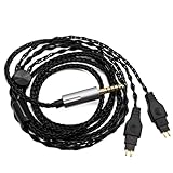 Youkamoo交換用オーディオアップグレードケーブル 互換性 Compatible for Sennheiser HD650 HD600 HD580 HD660S HD660S2 HD58X Massdrop HD6XX 銀メッキ銅ケーブル 4.4mmバランス, 1.2m / 120cm