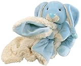 Stephan Baby Ultra Soft and Huggable Plush Knotty Bunnie and Blankie Gift Set, Blue by Stephan Baby 