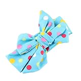 Shinewebベビー女の子DIY幼児用リボンヘッドバンドターバンカチューシャノットHeadwear US サイズ: Onesize カラー: ブルー
