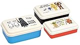 Food Container 3p Star Wars Lunch Box Disney SLUS3 [並行輸入品]
