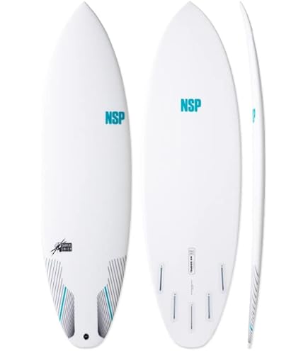 Amazon | NSP(エヌエスピー) FISH サーフボード 5'6'' YE | NSP