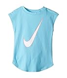 (ナイキ) NIKE キッズTシャツ Just Do It Back Modern Tee (Toddler) Vivid Sky 4T Toddler n/a [並行輸入品]