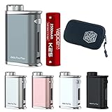 【モッド】イーリーフ iStick Pico Plus 75W + アイスティック ピコ プラス モッド バッテリー＆FlavorKitchenオリジナルVAPEポーチセット/VAPE(ベイプ)MOD (Grey)